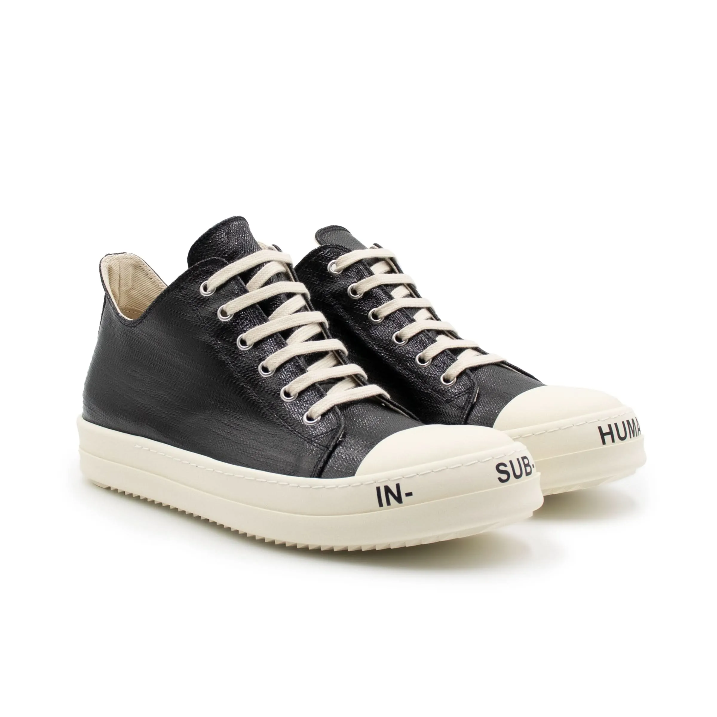 DRKSHDW In-Human Low Sneaker in Black