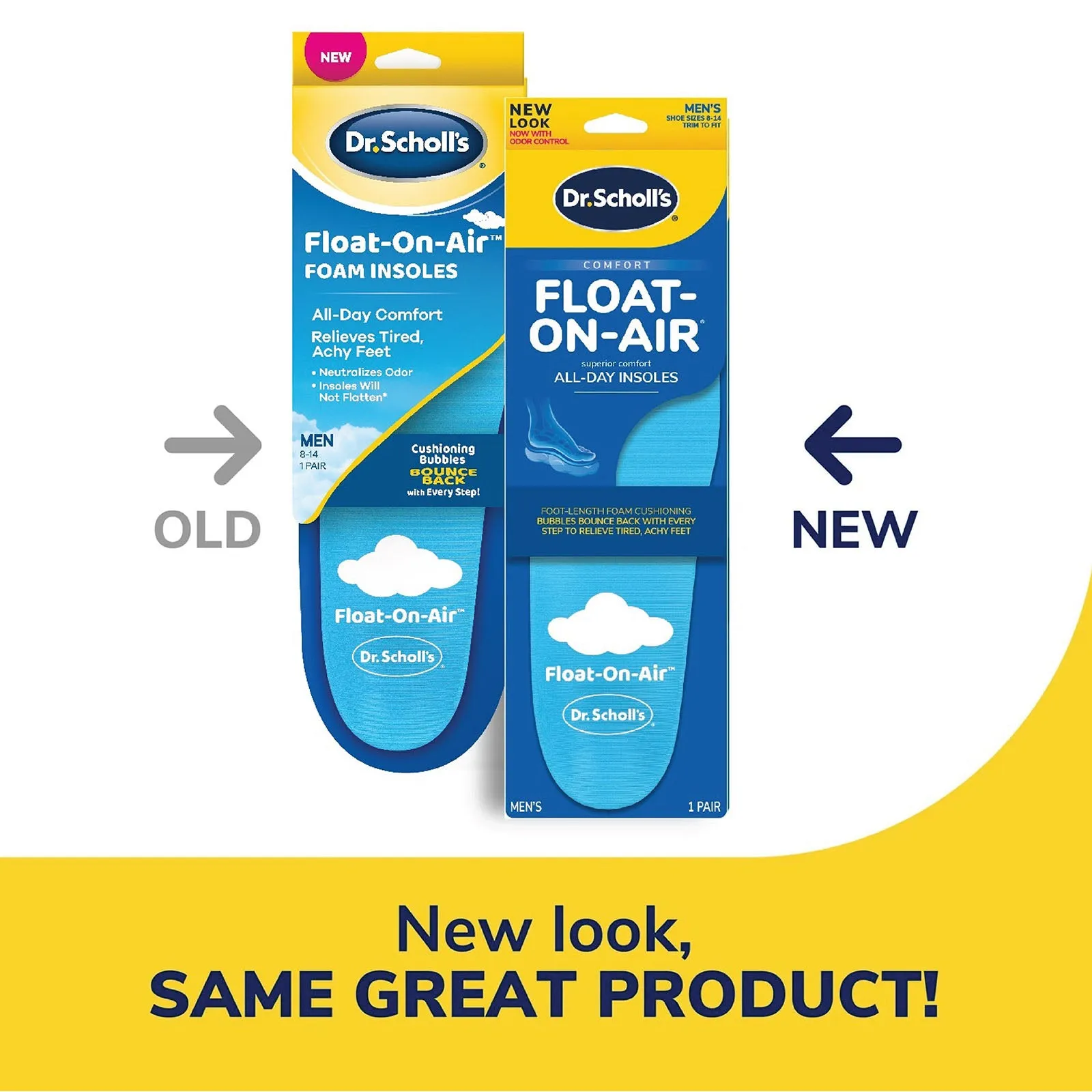 Dr.Scholl Float-On-Air Comfort Insoles Men