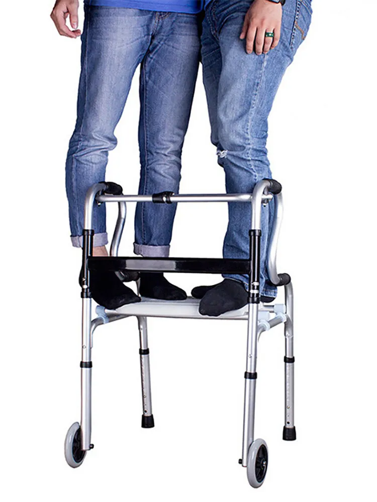 Elderly Walking Aids For The Elderly With Seat Walking Aids