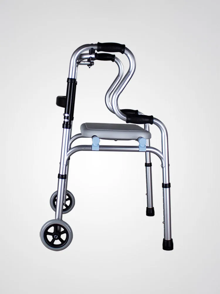 Elderly Walking Aids For The Elderly With Seat Walking Aids