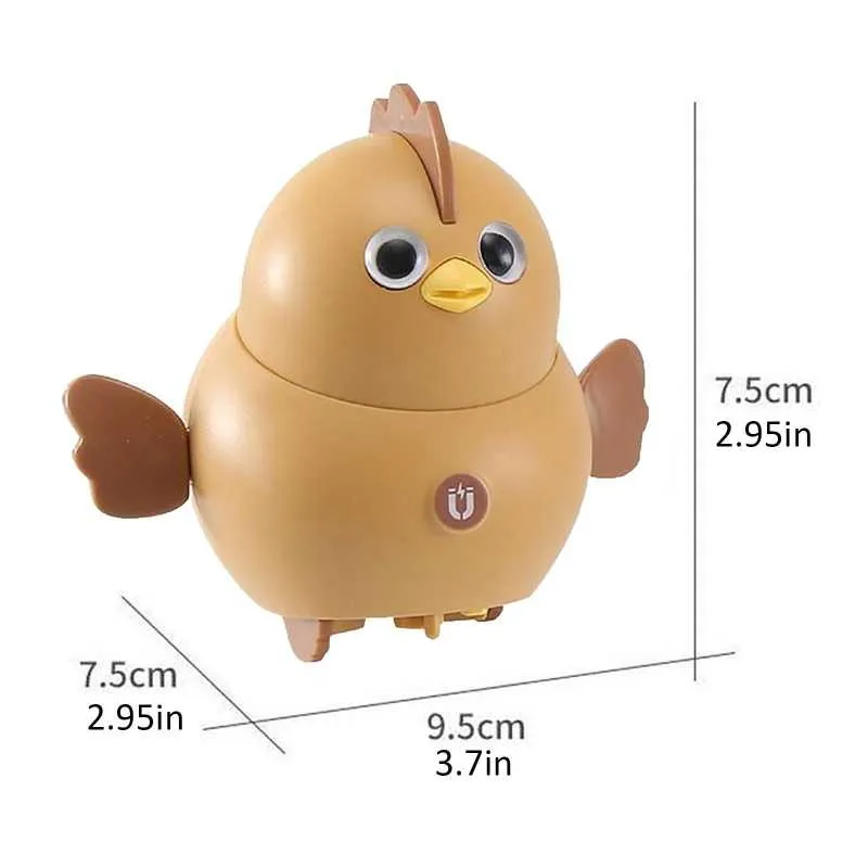 Electric Swing Chick Magnetic Walking Duck Interactive Toy for Kids