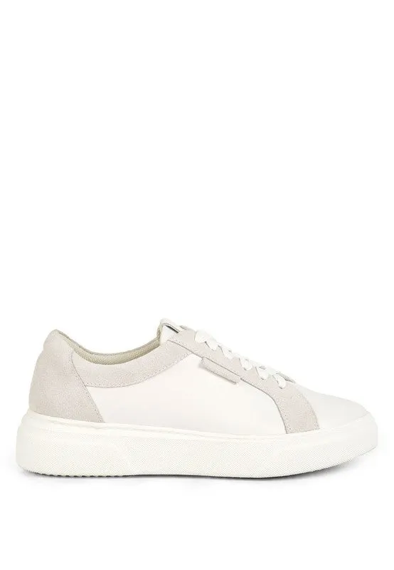 Endler Color Block Leather Sneakers - online exclusive