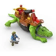 Fisher-Price Imaginext Walking Croc & Pirate Hook