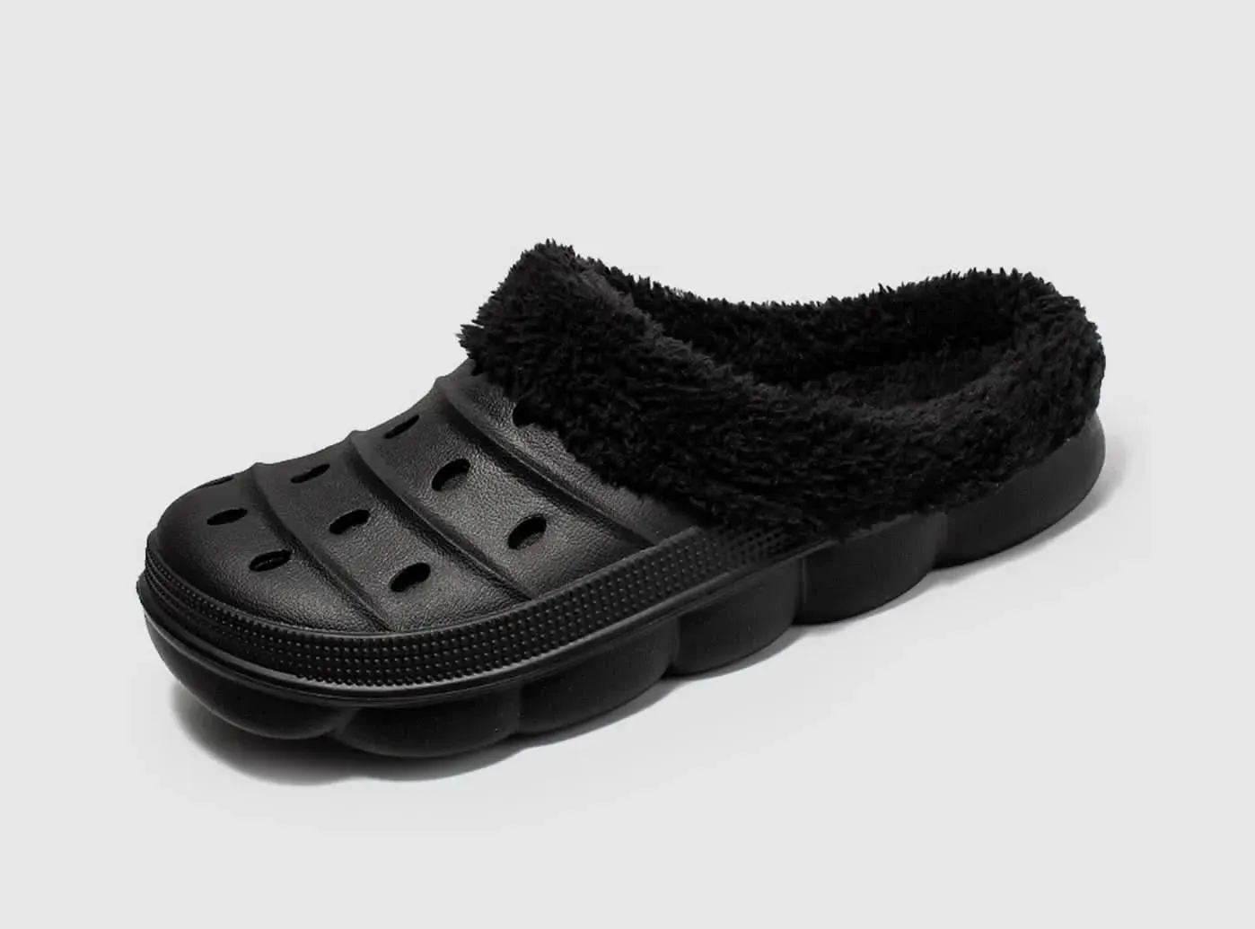 FitVille Women's Fur-lined Garden Clogs