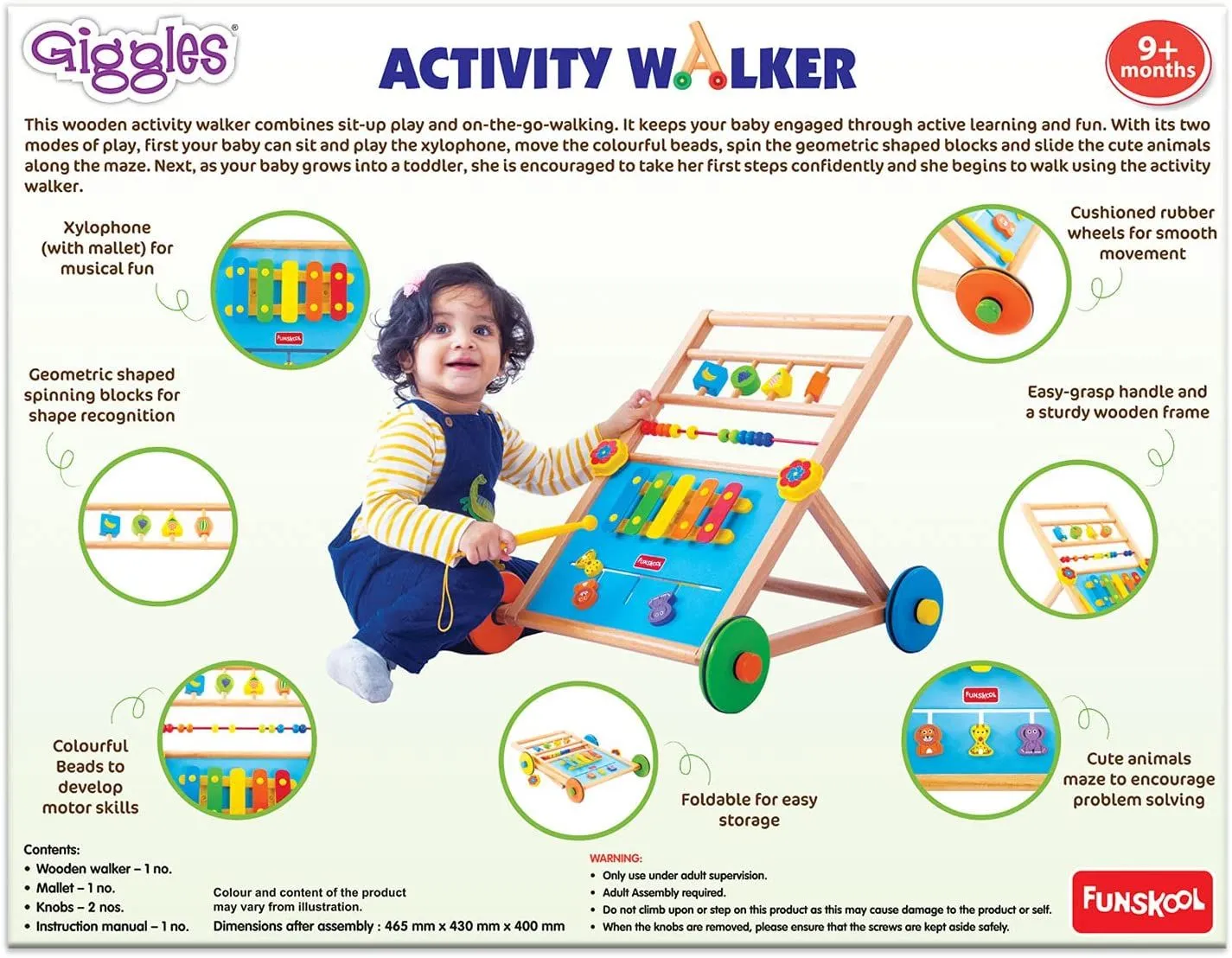 Funskool Giggles Activity Walker