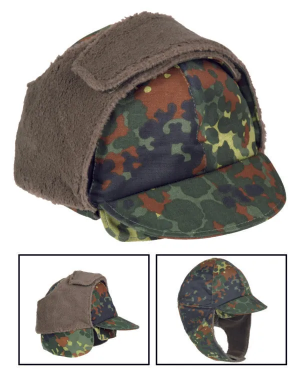 German Flectar Camo Winter Cap