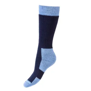 Glen Lady Socks - Navy by House of Cheviot