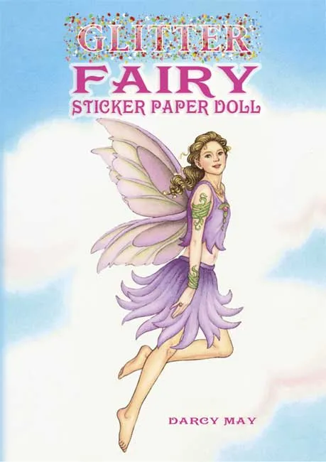 Glitter Fairy Sticker Paper Doll