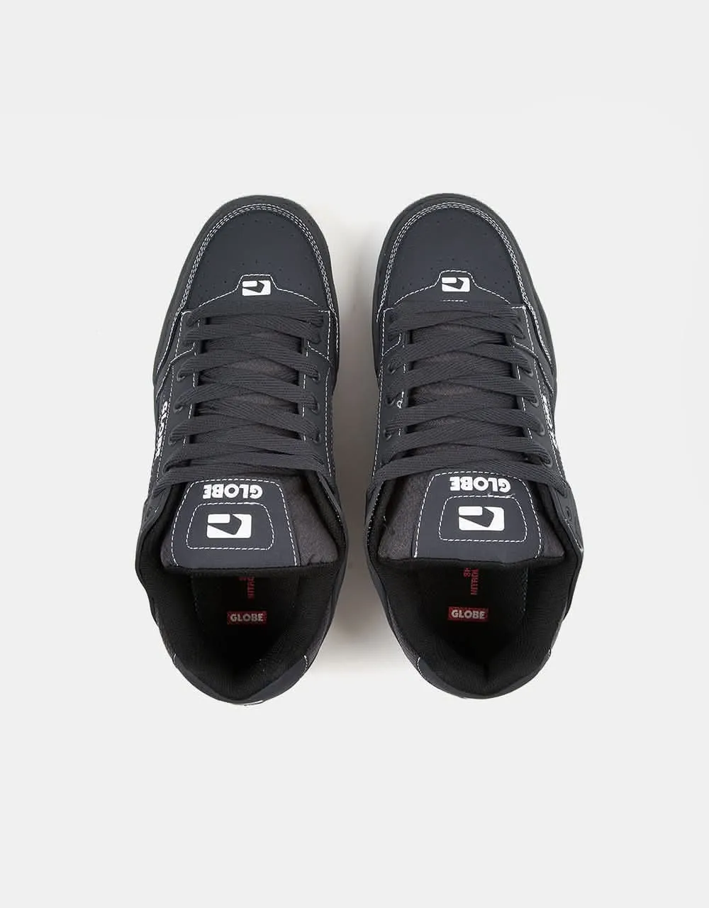 Globe Tilt Skate Shoes - Ebony/Stitch