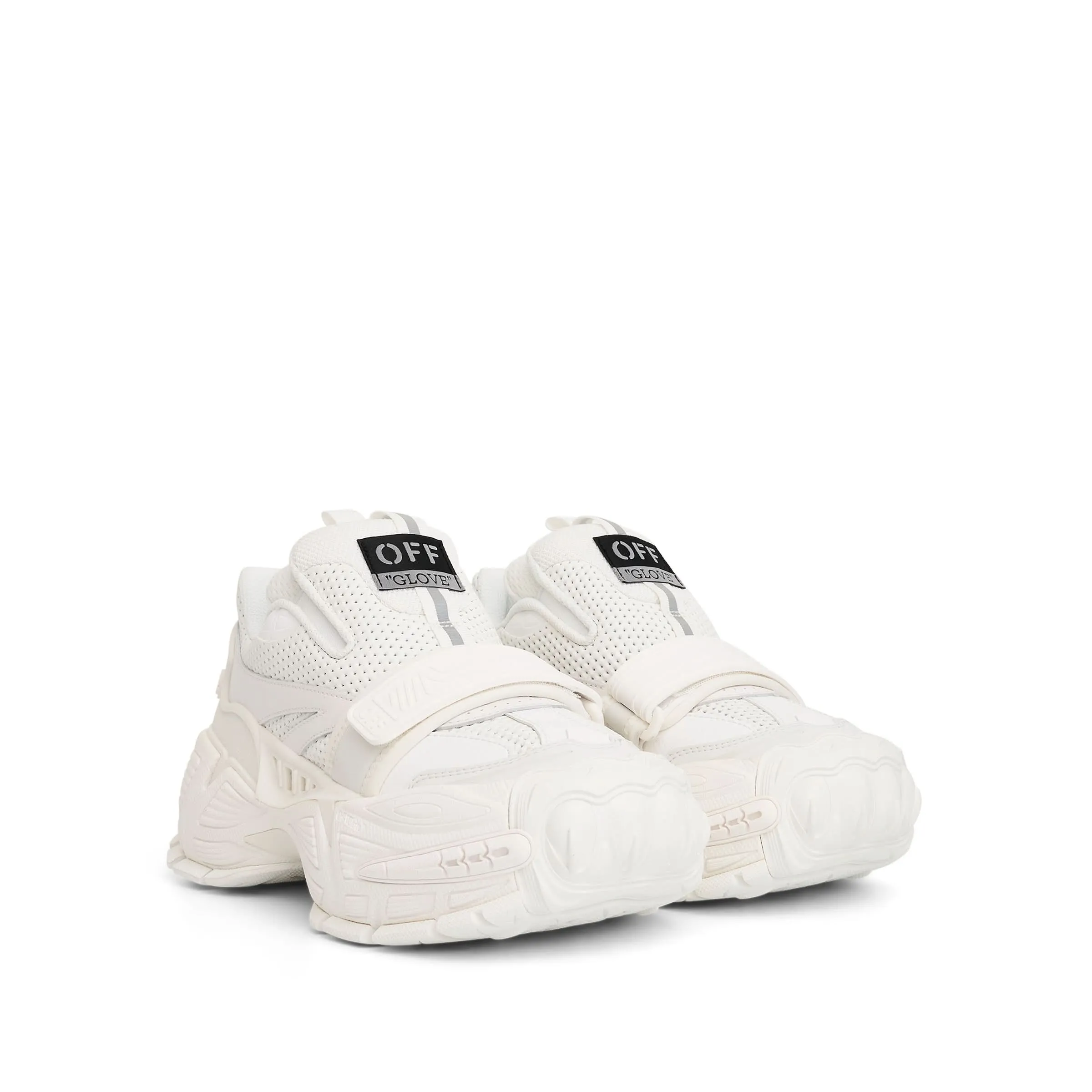 Glove Slip On Sneaker In Colour White