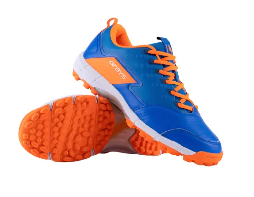 Grays Adults Hockey Shoe Flash 3.0 Shoe Blue/Orange