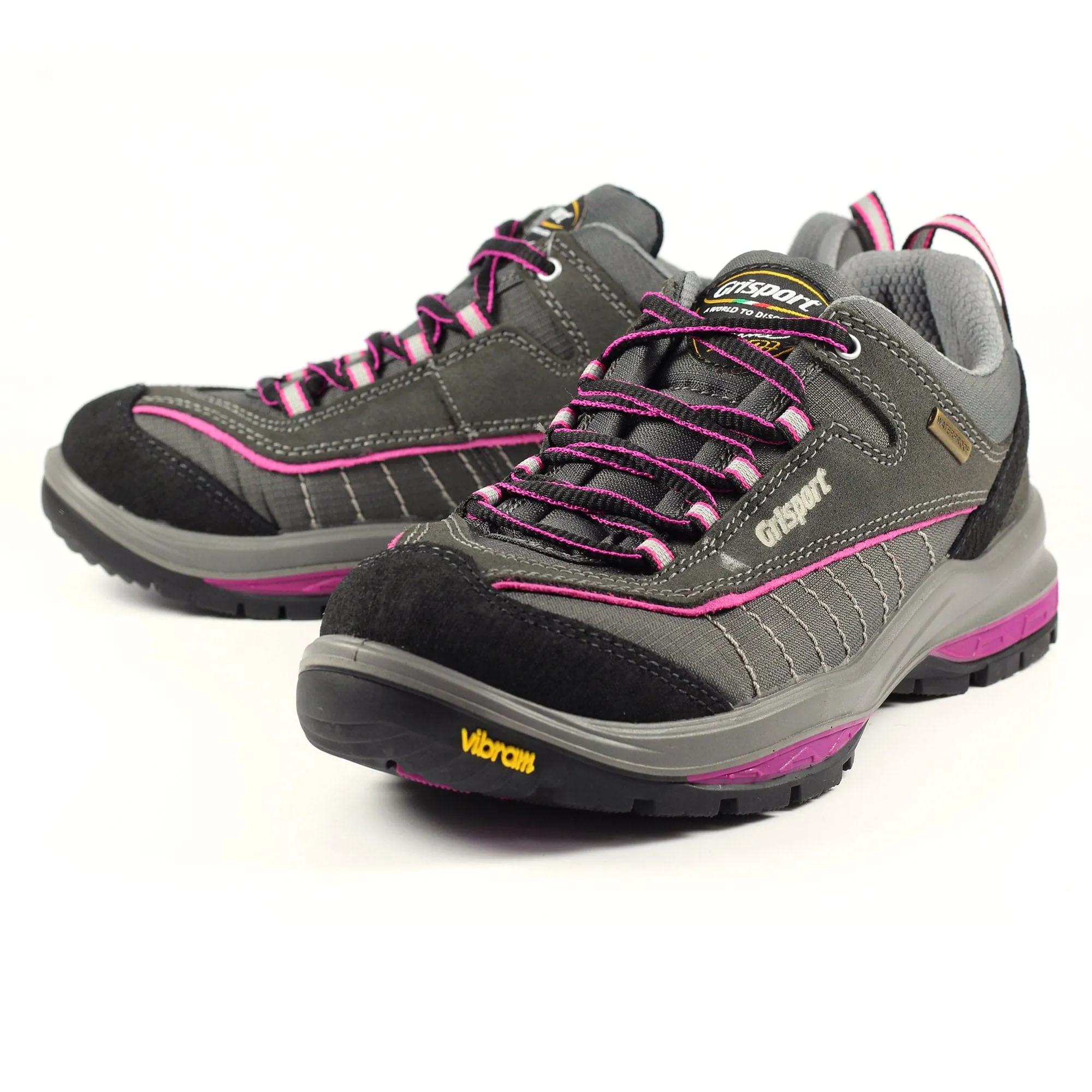 Grisport Lady Nova Walking Shoe - Pink