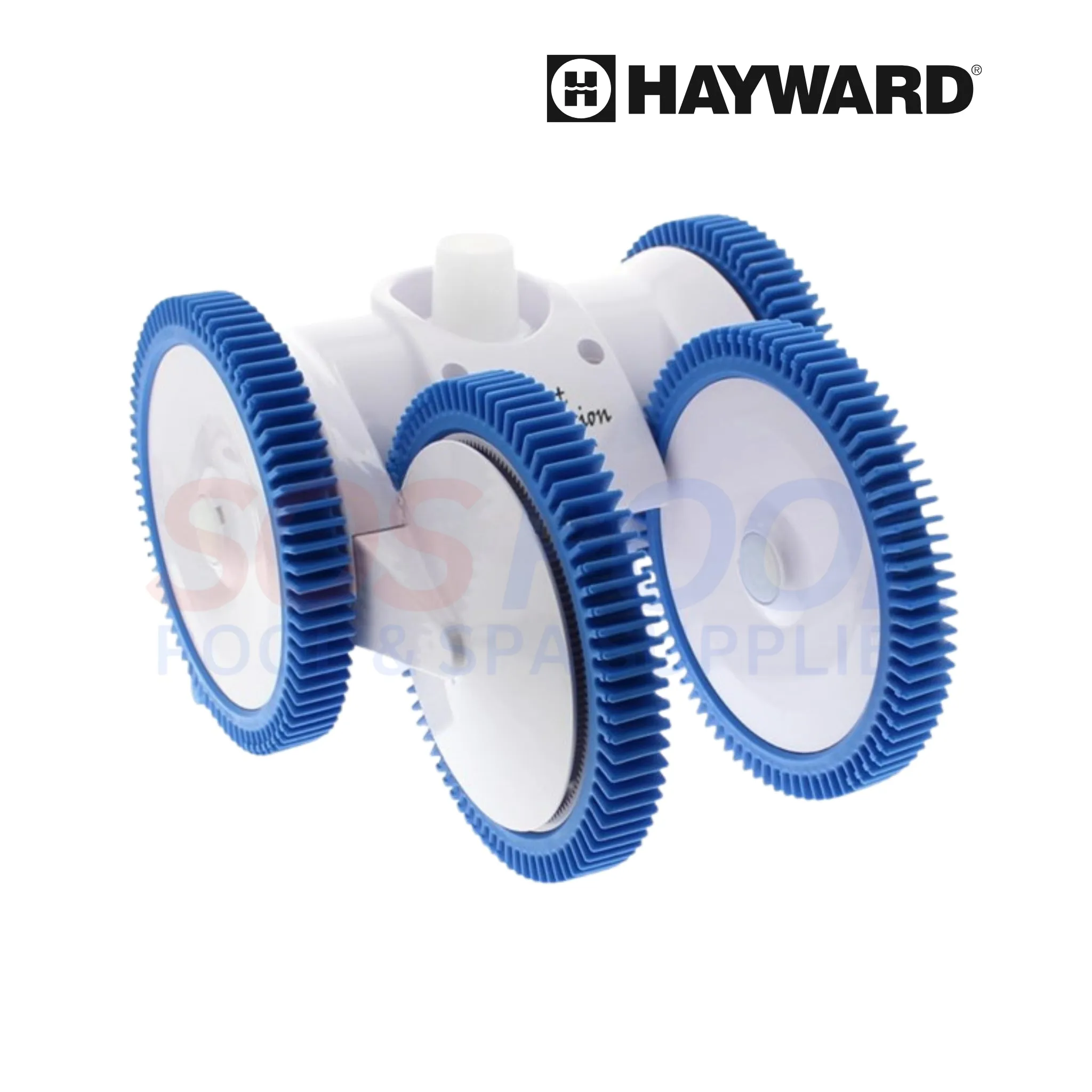 Hayward The PoolCleaner 4 Wheel Suction Cleaner with Hoses | White | W3PVS40JST