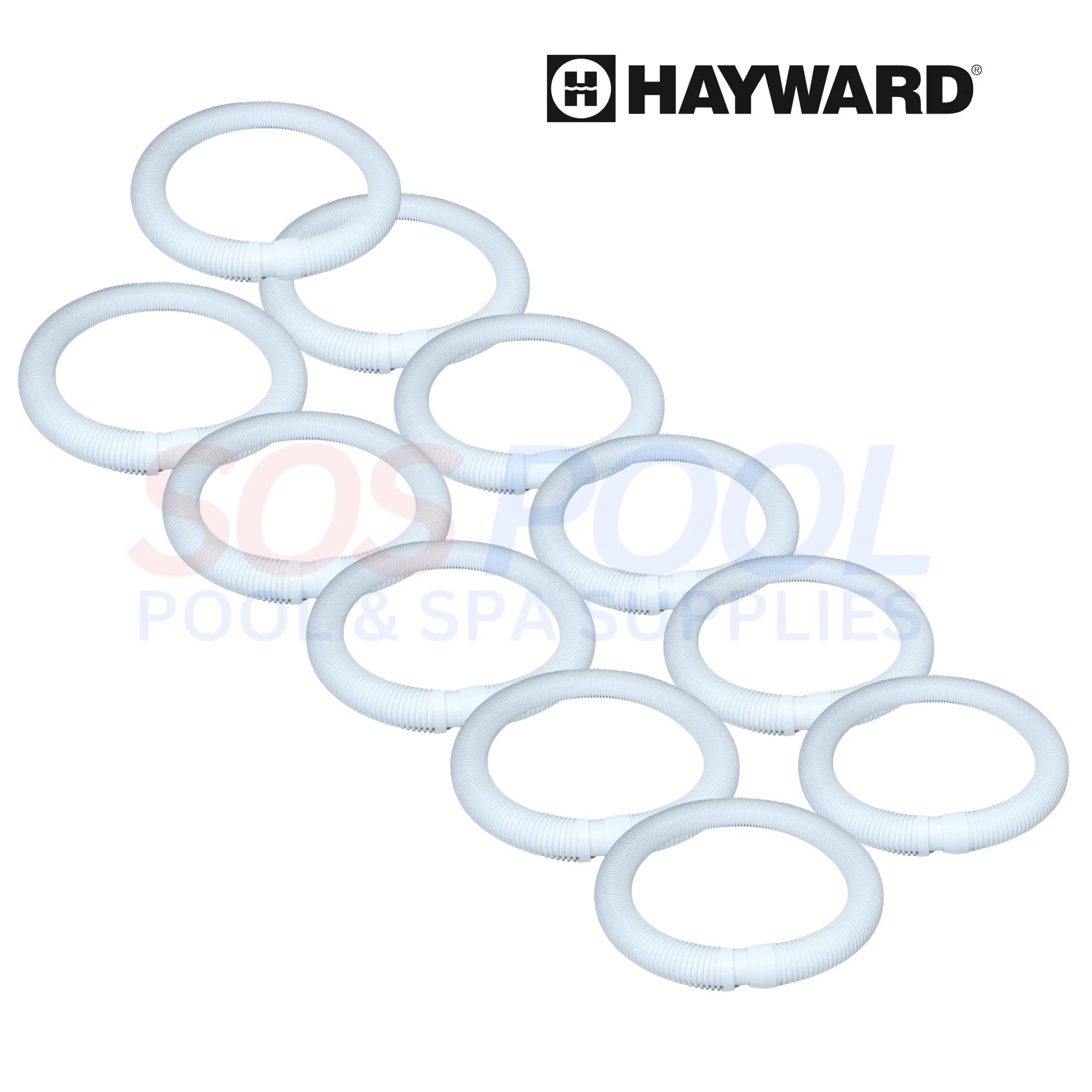 Hayward The PoolCleaner 4 Wheel Suction Cleaner with Hoses | White | W3PVS40JST