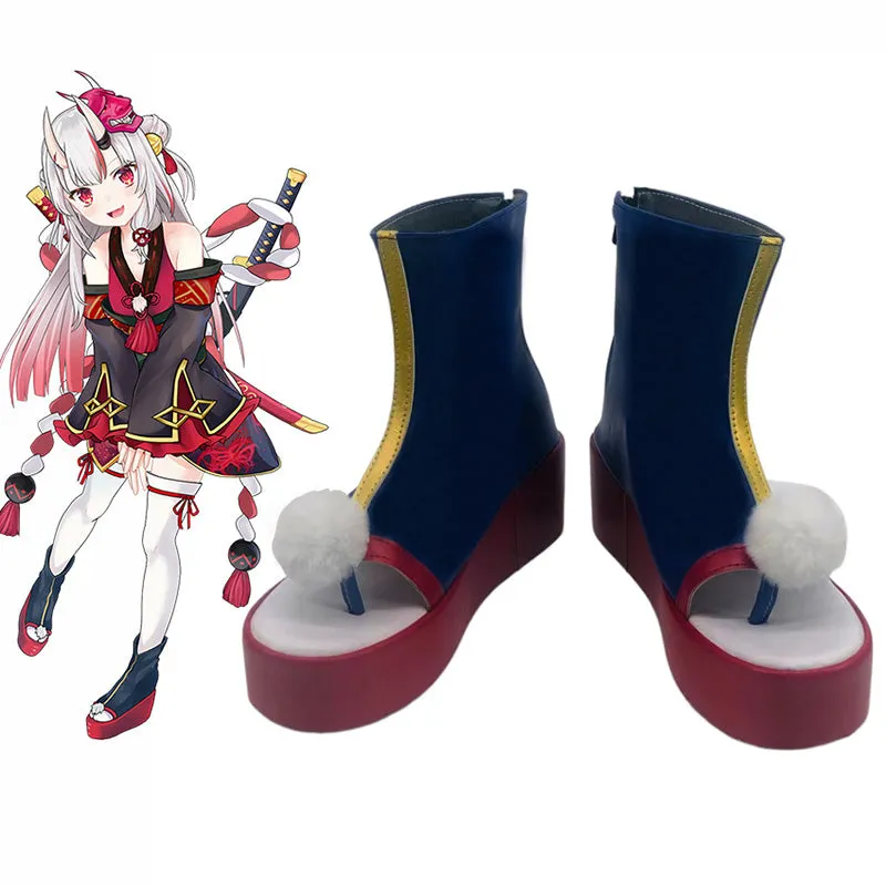 Hololive Virtual YouTuber Nakiri Ayame Fifth Costume Cosplay Shoes