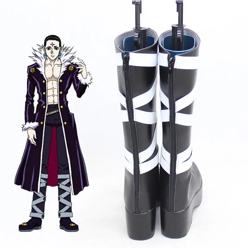 Hunter X Hunter Chrollo Lucilfer Shoes Cosplay Boots