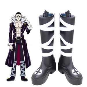 Hunter X Hunter Chrollo Lucilfer Shoes Cosplay Boots