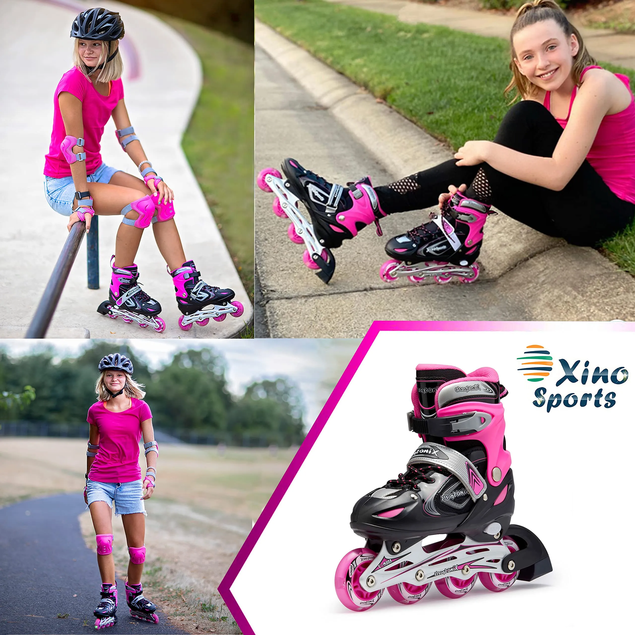 Inline Skates for Boys and Girls | Light-Up Inline Skates