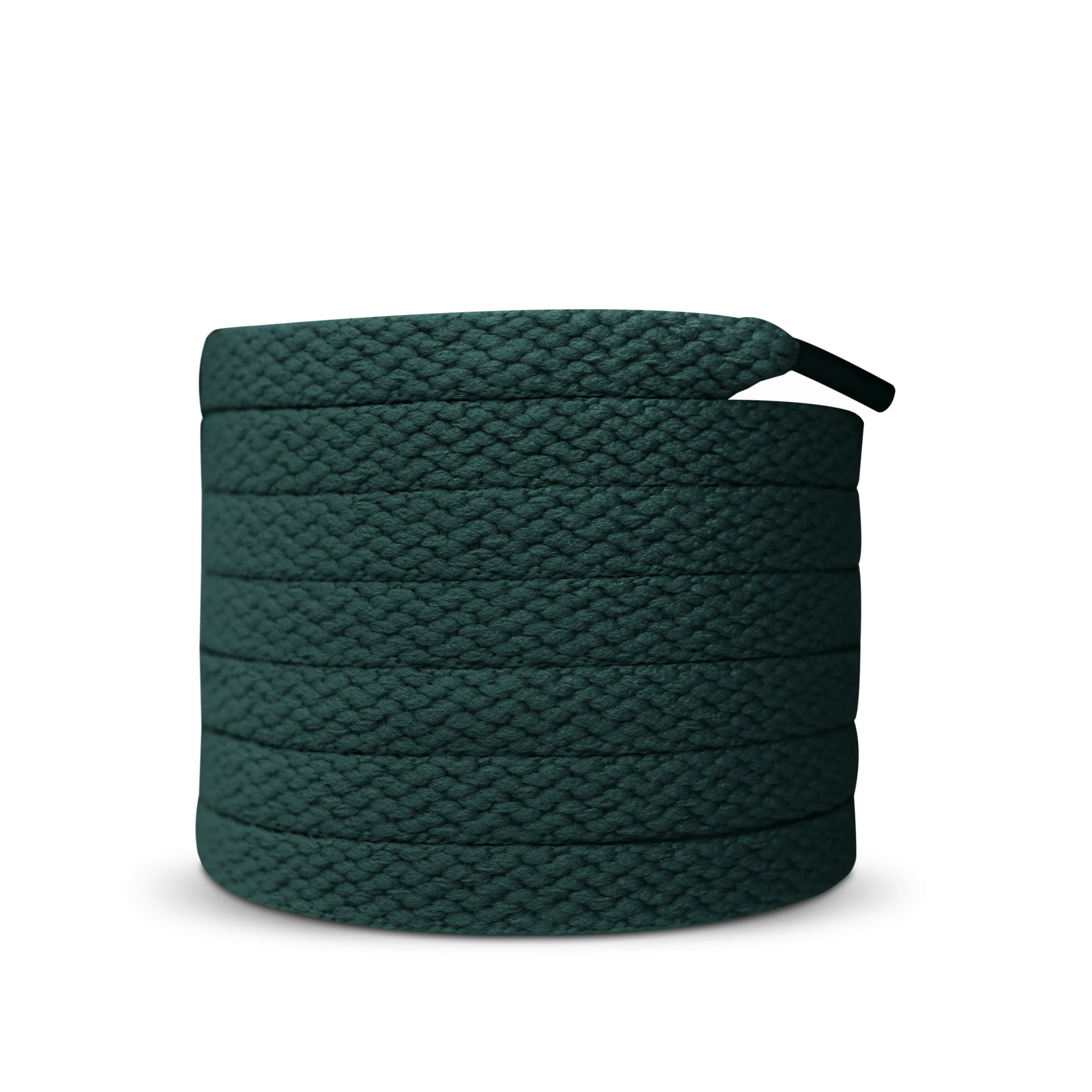 Jordan 1 Laces Basics Flat Thin - Spartan Green Laces | Team Green | Oxidized Green (INSTOCK)