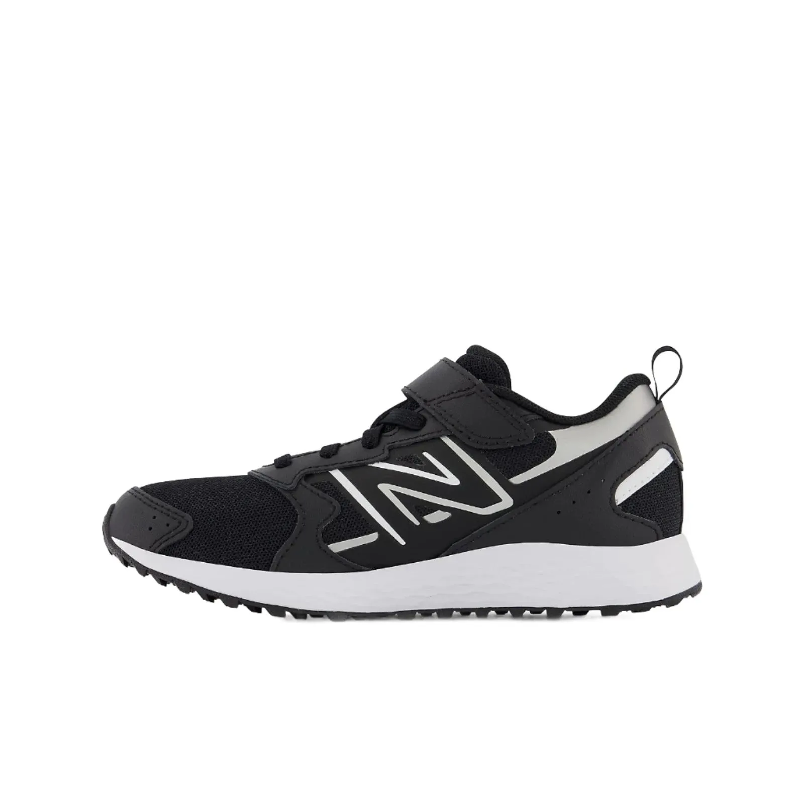 Kid's Fresh Foam 650v1 Black/Metallic Silver (10.5C-3Y)