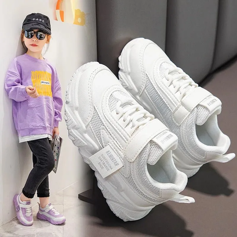 **Kids Sports Shoes - Breathable, Anti-Skid Casual Running Sneakers for Boys and Girls**