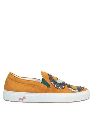 L' Autre Chose Women Low-tops & sneakers Ochre 4 UK