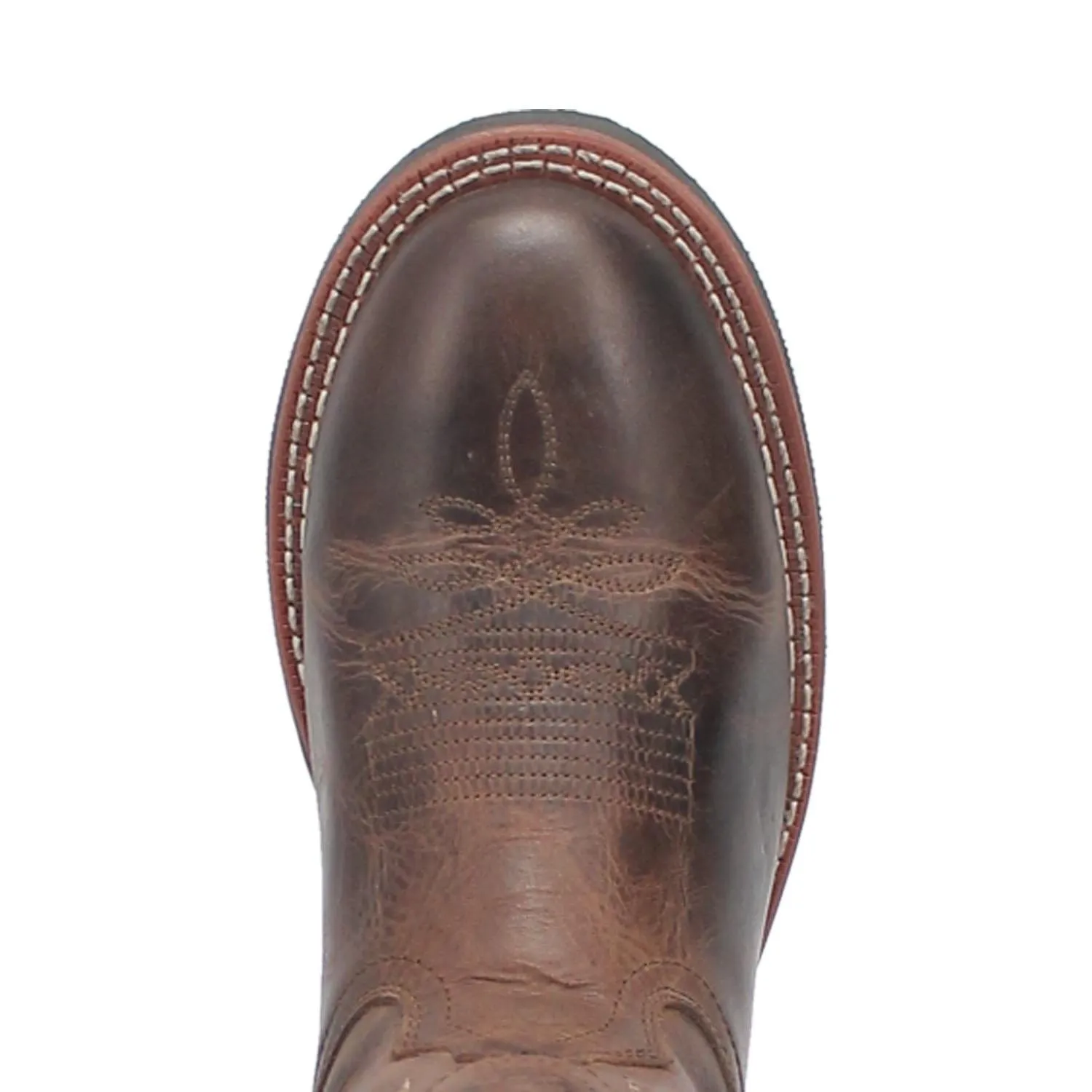 Laredo Men's Dawson Brown Leather Cowboy Boots 7915