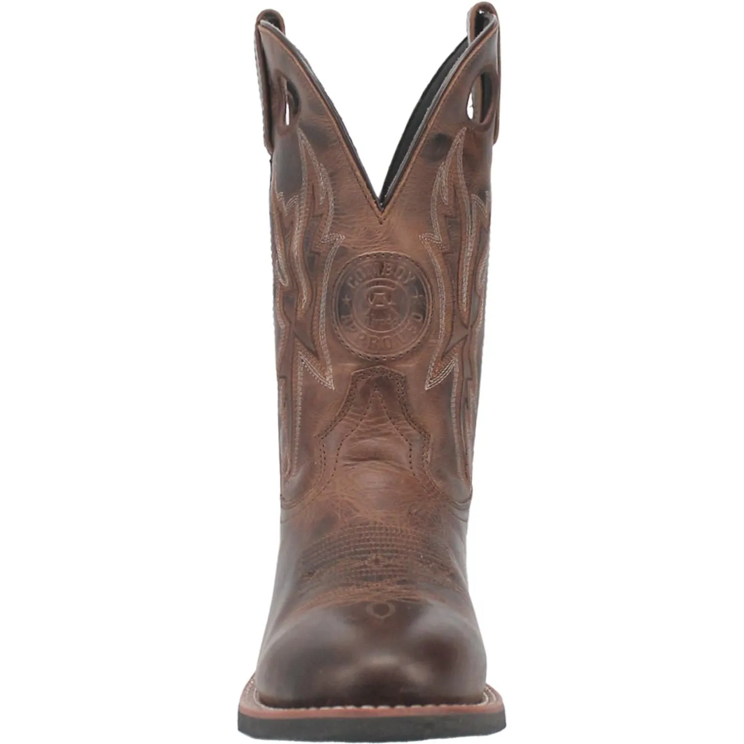 Laredo Men's Dawson Brown Leather Cowboy Boots 7915