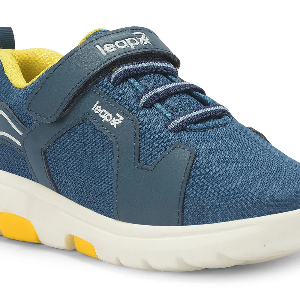 Leap7x By Liberty Kids ETHAN-E T.Blue Sports Non Lacing Shoes