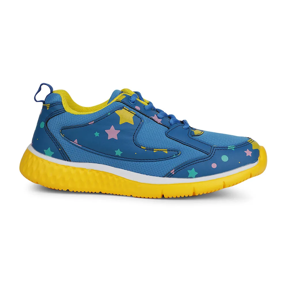 Leap7x Royal Blue Casual Lacing Shoes For Kids JAMIE 51L By Liberty