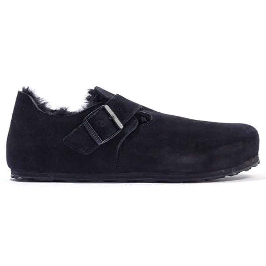 London Shearling Suede Leather Unisex Shoes