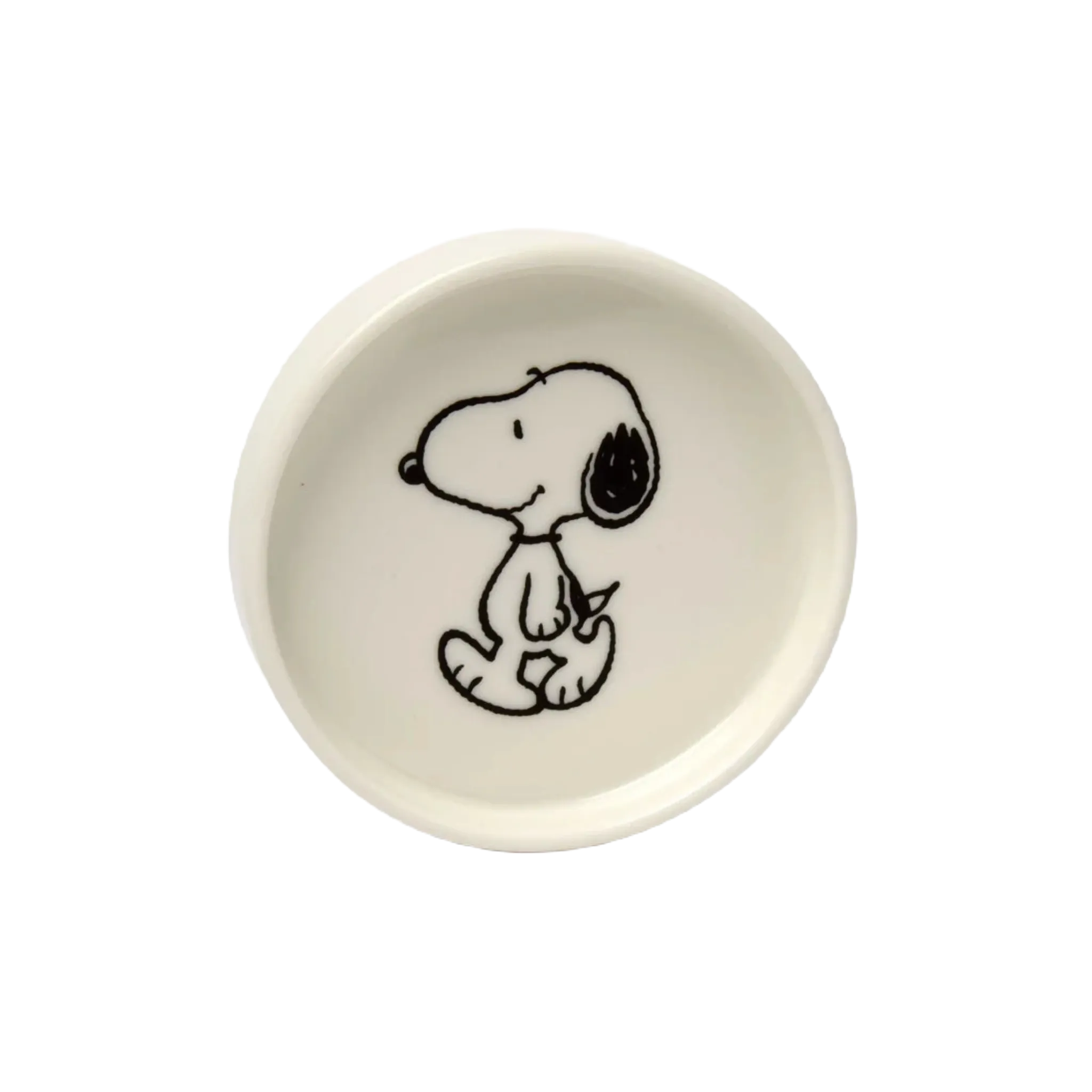 Magpie Gifts Peanuts Snoopy Round Trinket Dish - Snoopy Walk