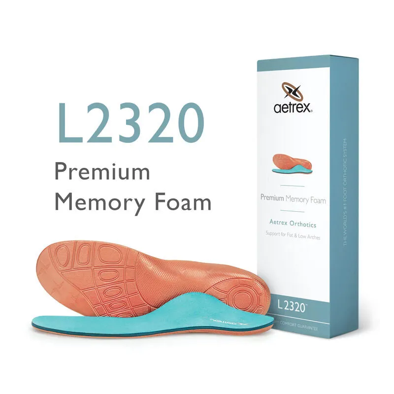 MEN'S AETREX PREMIUM MEMORY FOAM ORTHOTIC | L2320