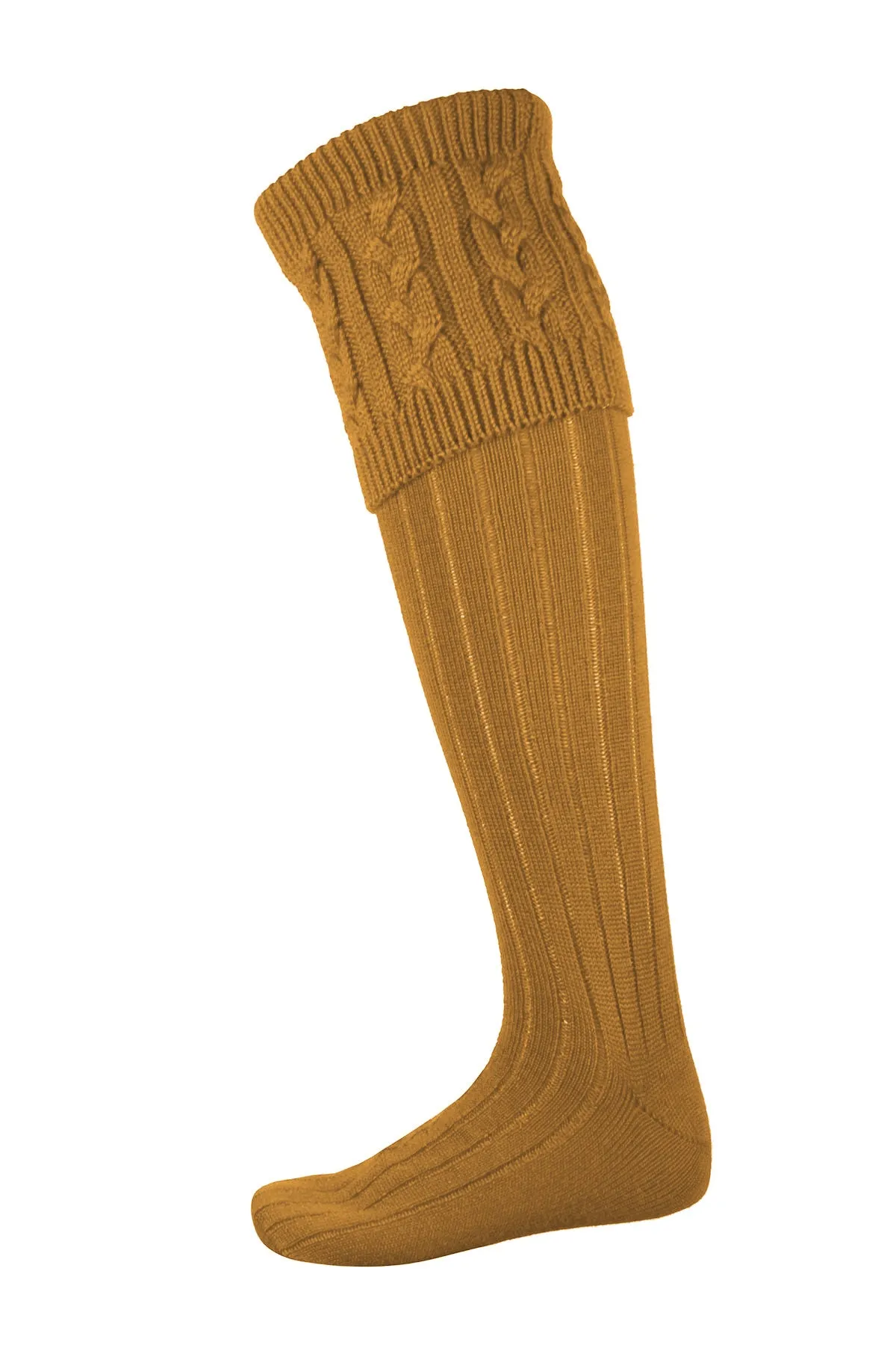 Mens Cable Knit Socks