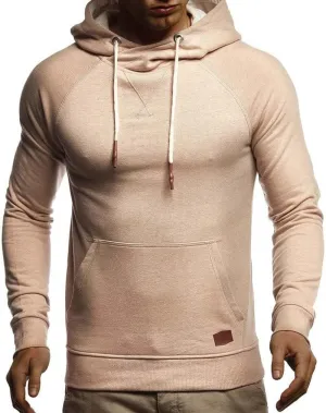 Men'S Straighfit Hooded Sweatshirt | Modern Stylish Longsleeve Hoodie Pullover