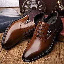 Men's Suede Leather Lace Up Stylish Shoes, Brown Maroon Derby Casual Shoes