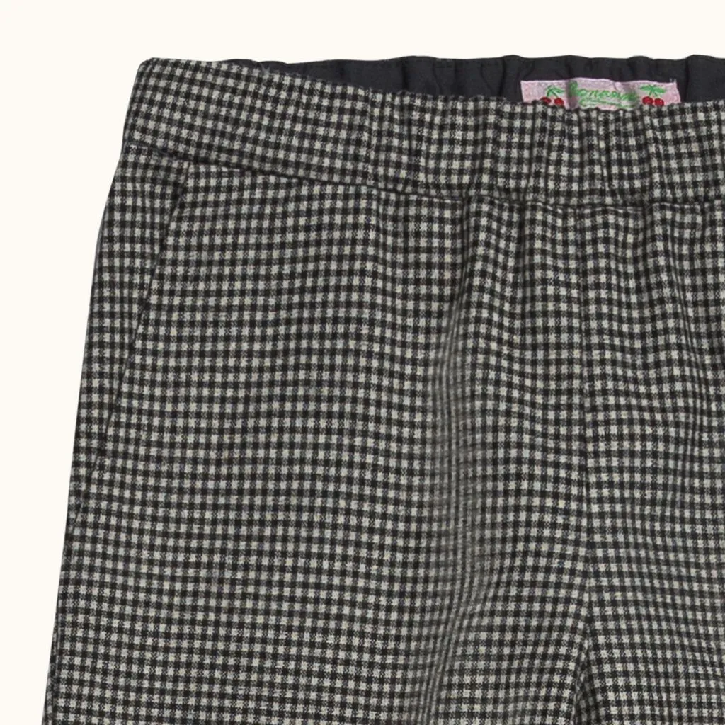 MIKKI PANTS BLACK CHECK