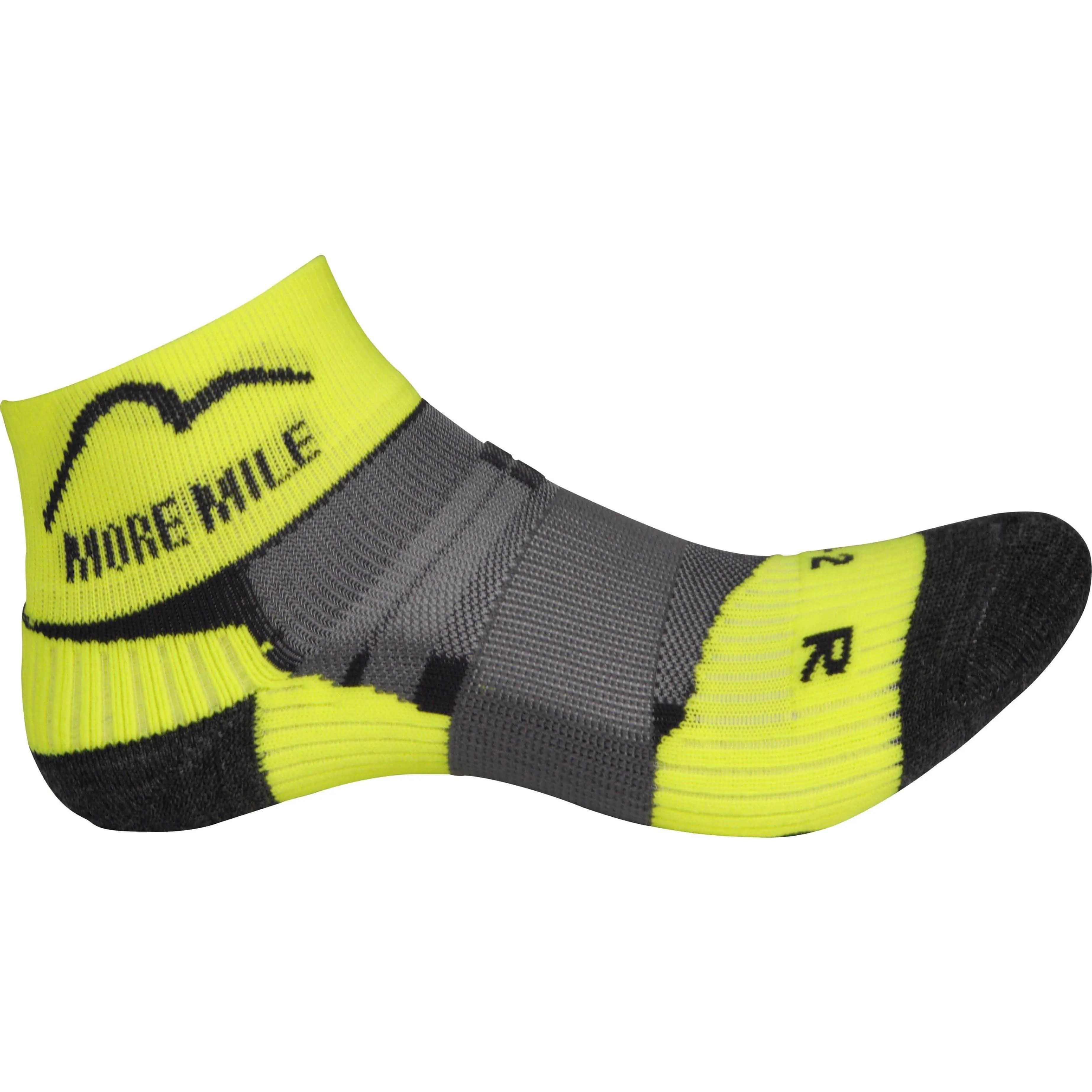 More Mile Endurance (3 Pack) Junior Running Socks - Multi