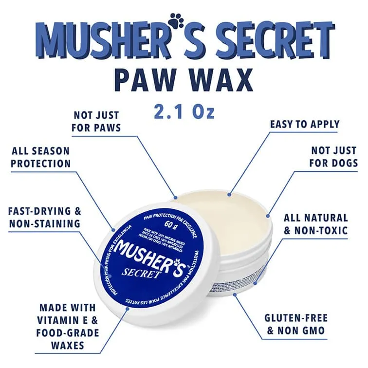 Musher's Secret Paw Protection Wax