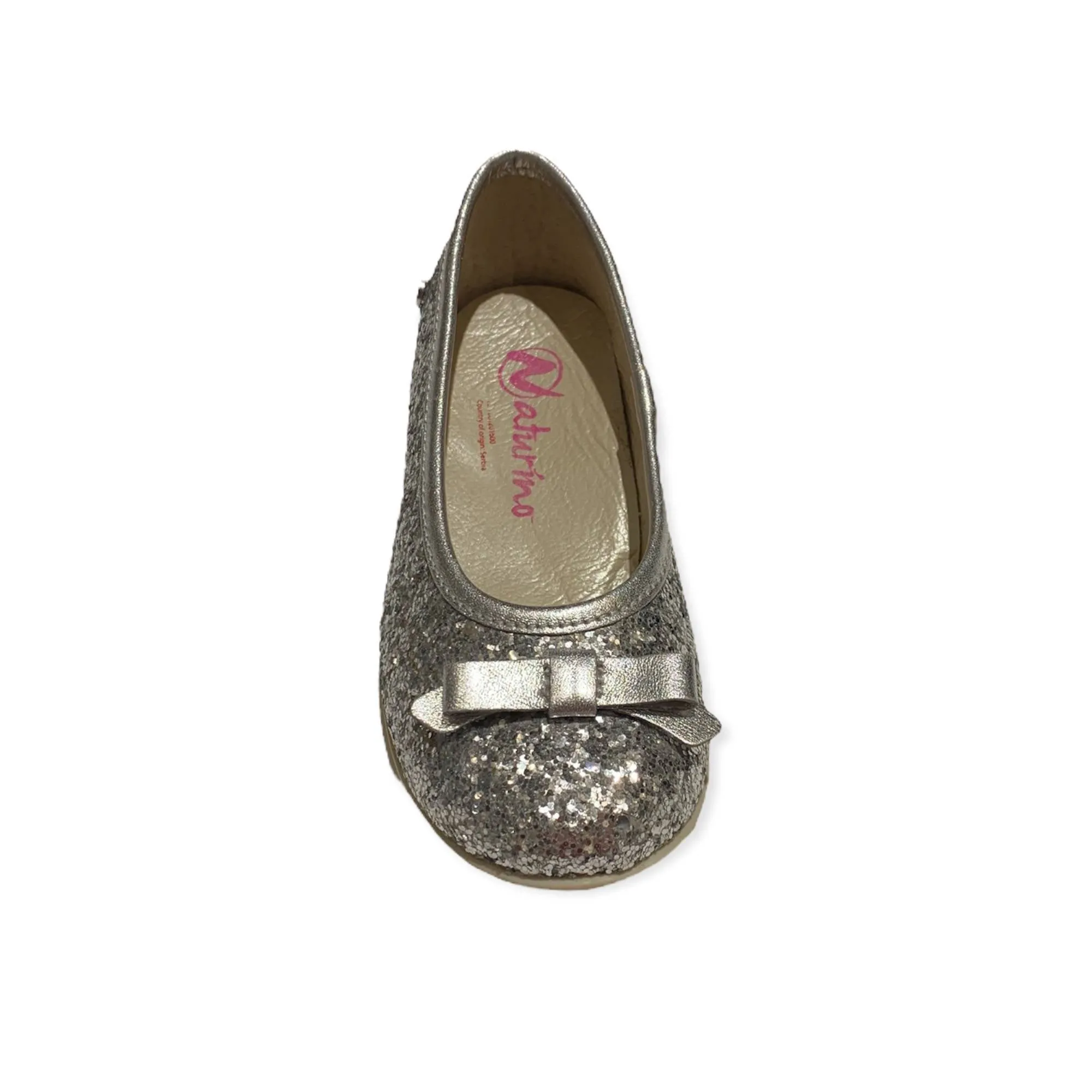 Naturino Silver Sparkle Shoes