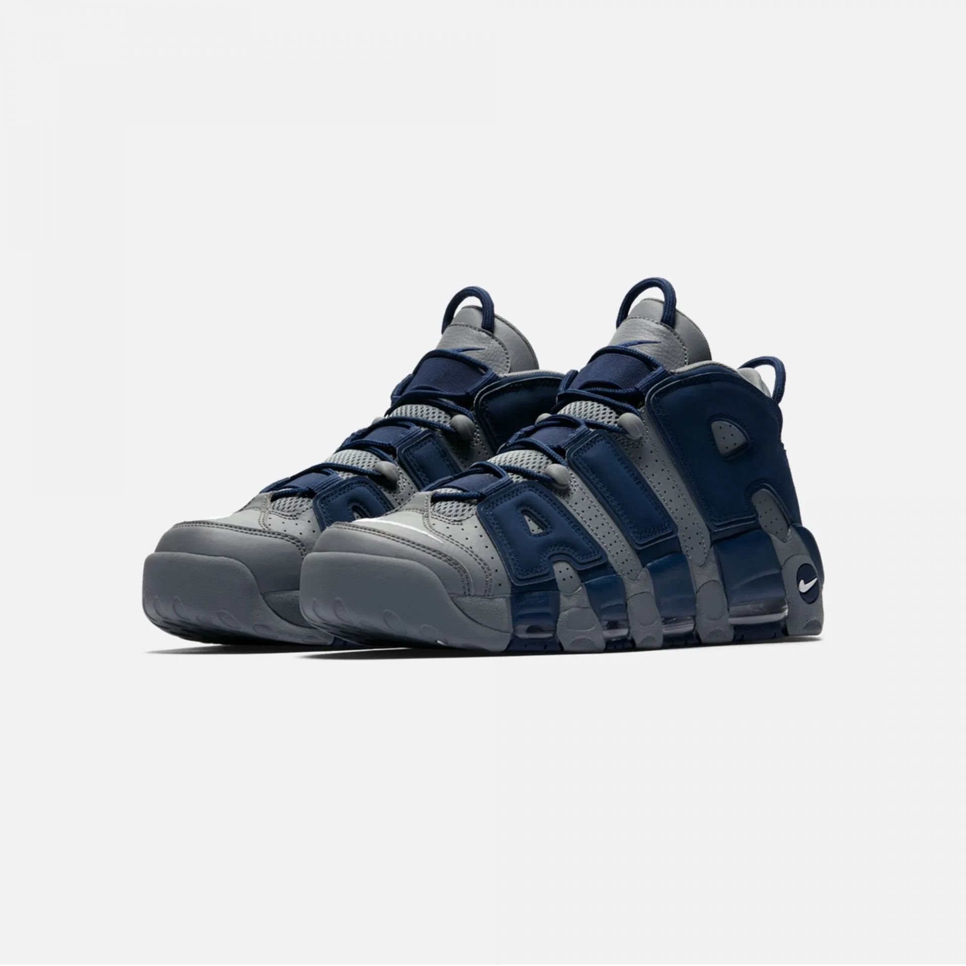 Nike | AIR MORE UPTEMPO '96 COOL GREY/MIDNIGHT NAVY