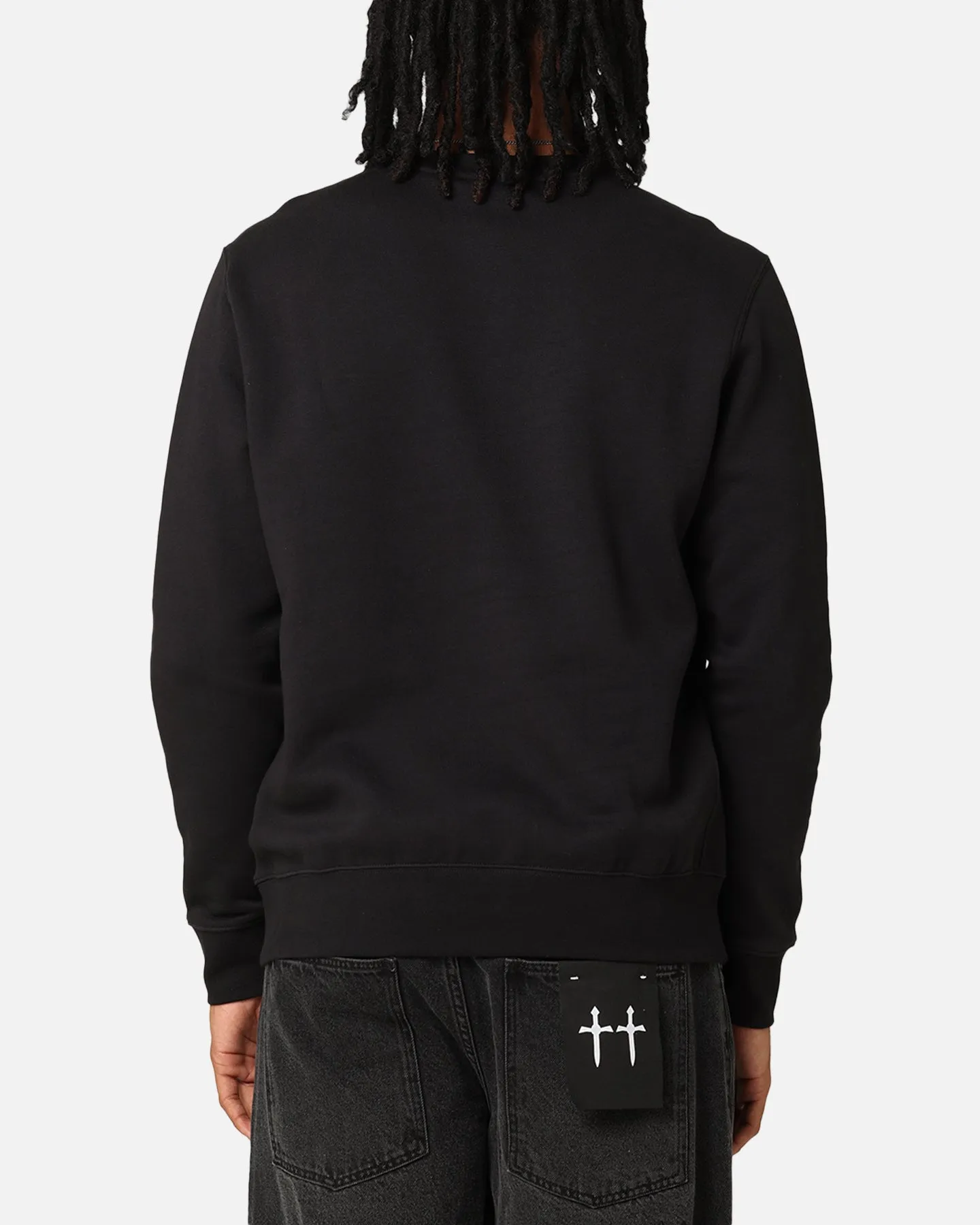 Nike Club Fleece Graphic Crewneck Black/Sail/Safe