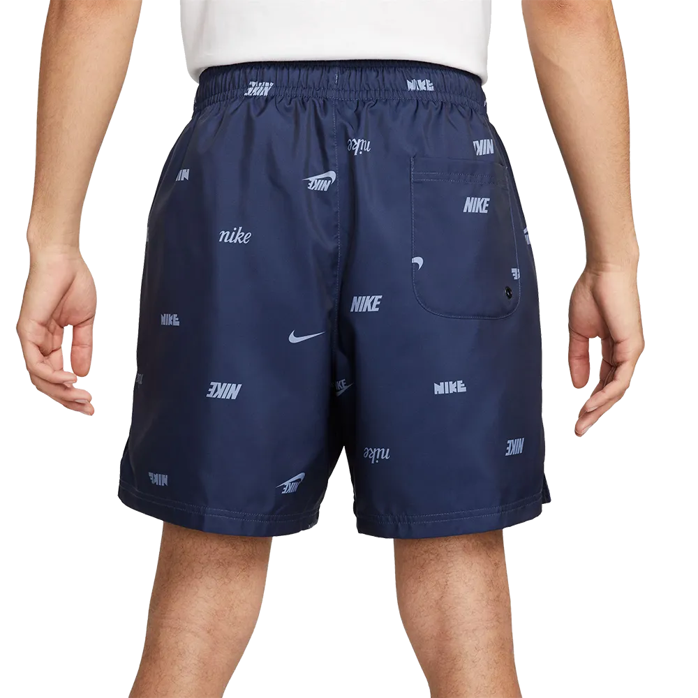 Nike Club Men's Woven Allover Print Flow Shorts