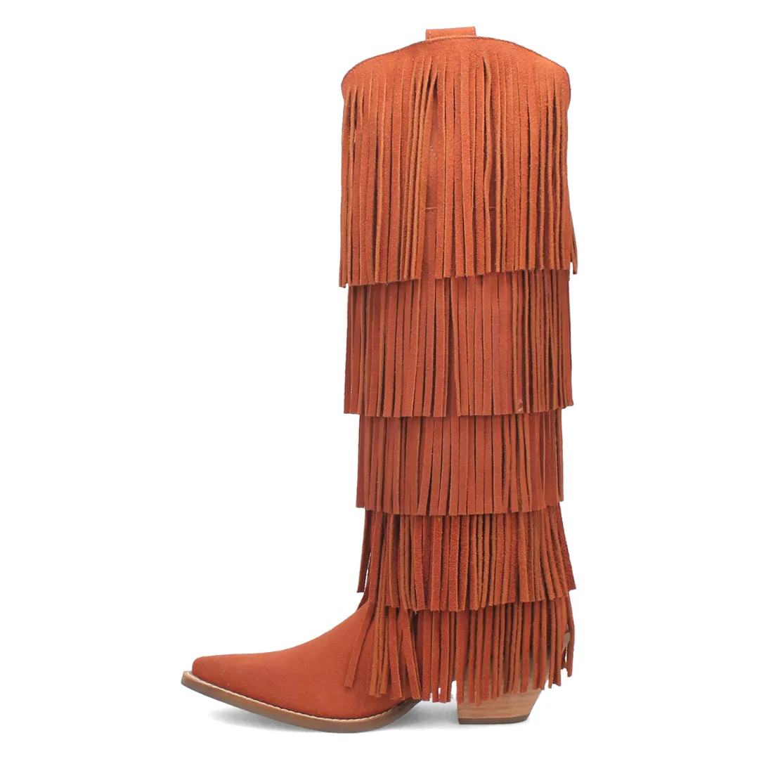 Online Exclusive | Dingo | Wild Child Suede Leather Boot in Rust **PREORDER