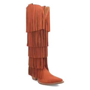 Online Exclusive | Dingo | Wild Child Suede Leather Boot in Rust **PREORDER