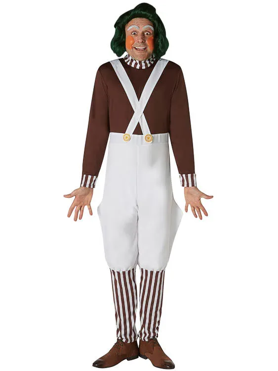 OOMPA LOOMPA DELUXE COSTUME, ADULT