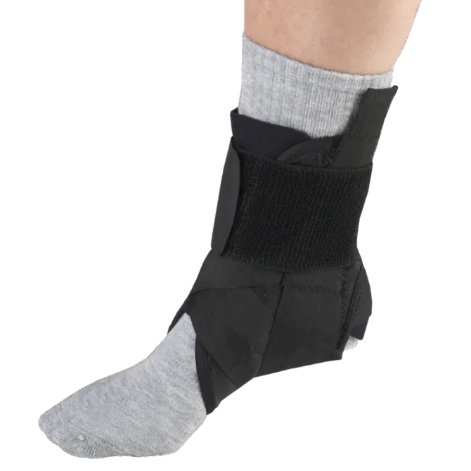 OTC Ankle Stabilizer With Heel Lacing Straps 