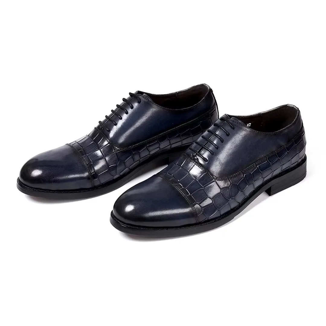 Panache Filled Executive Leather Shoes