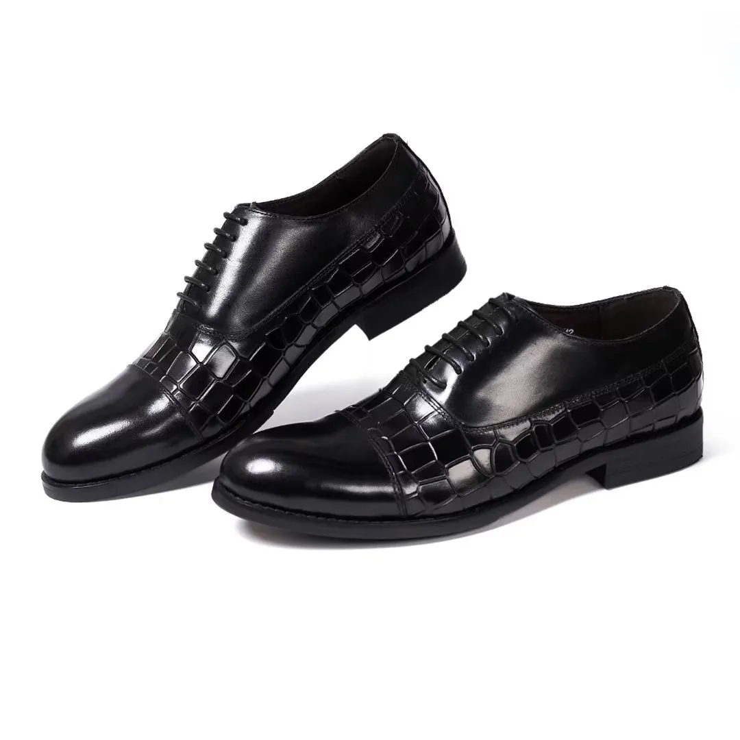 Panache Filled Executive Leather Shoes