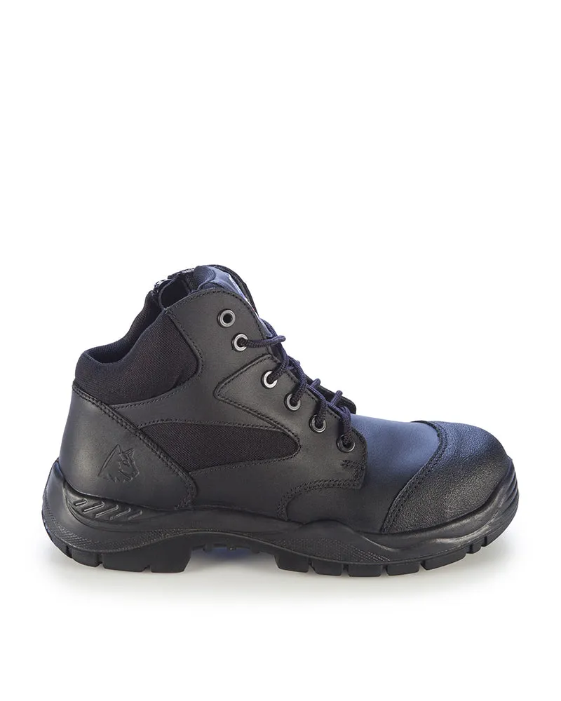 Parkes Composite Toe With Zip - Black